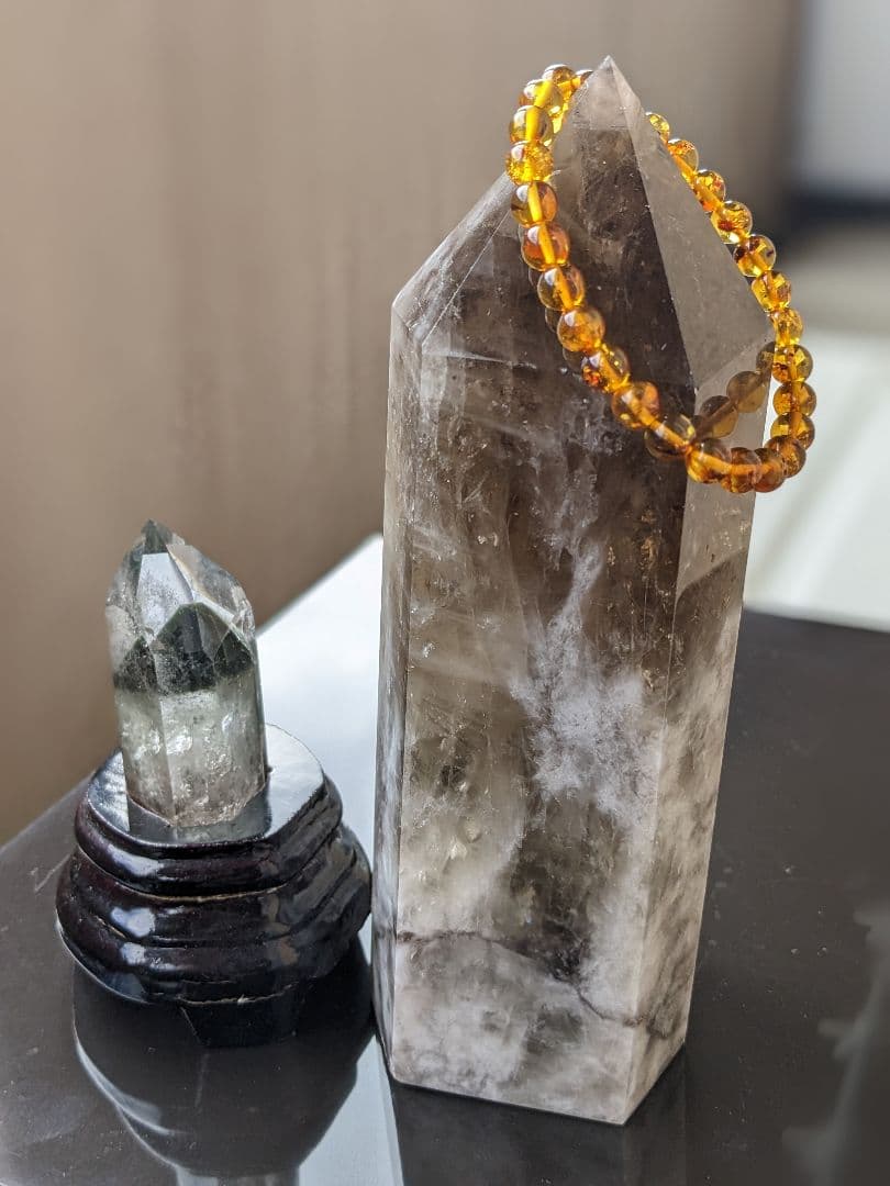 超美ガーデンファントム　モリオン六角柱　2点セット