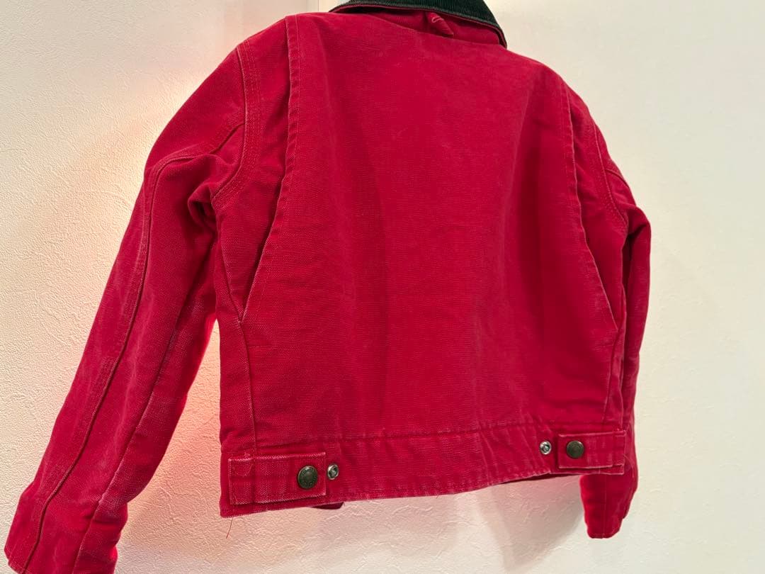 カーハート　キッズ　デトロイトジャケット　星タグ　ビンテージ　アメリカ製　USA