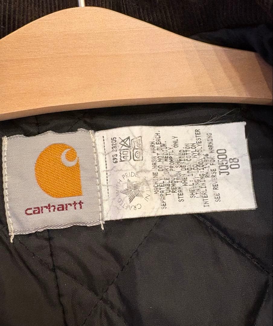 カーハート　キッズ　デトロイトジャケット　星タグ　ビンテージ　アメリカ製　USA