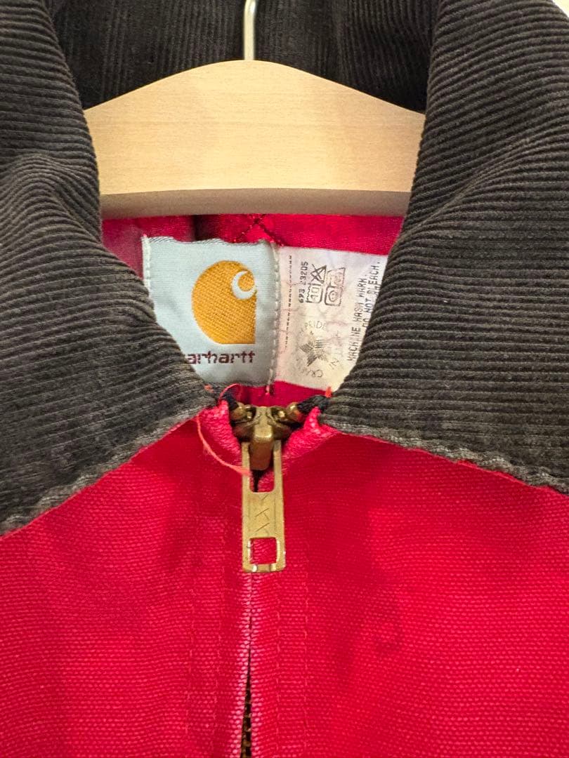 カーハート　キッズ　デトロイトジャケット　星タグ　ビンテージ　アメリカ製　USA