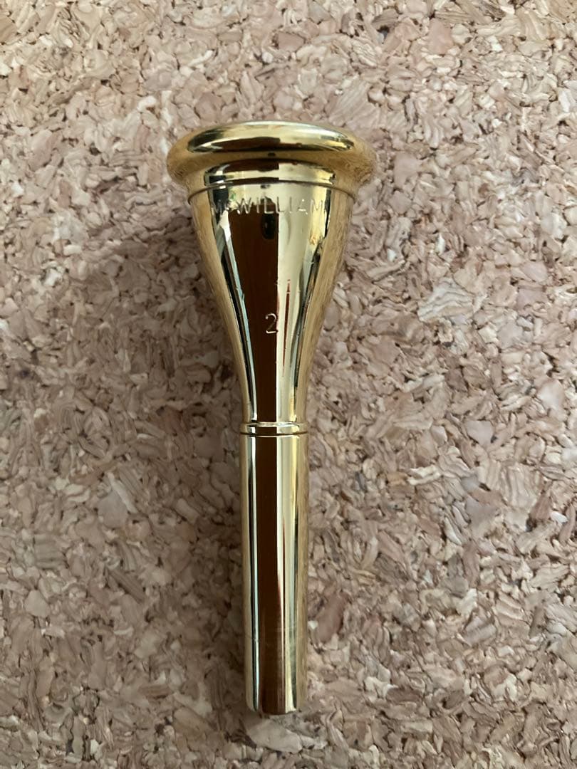 【Ｂ.Tilz】ホルン用マウスピース McWilliamモデル＃2（GP）