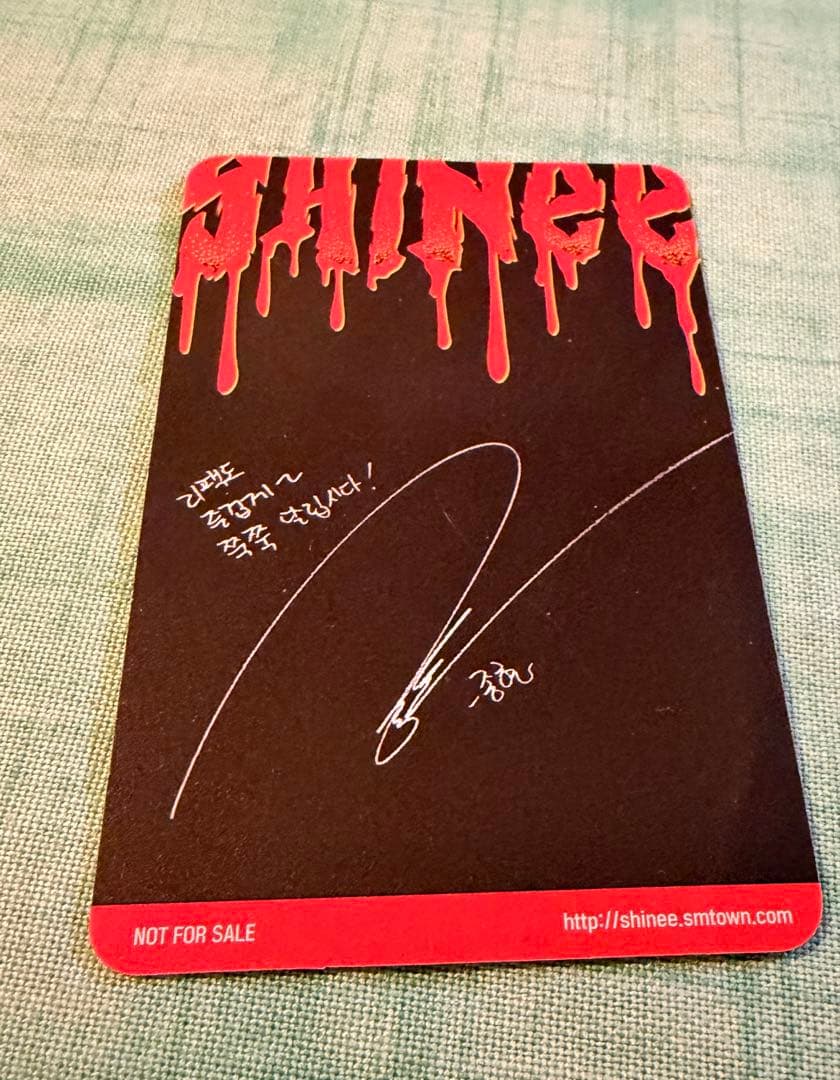 SHINee Married to the Music 4集 直筆サイン入り