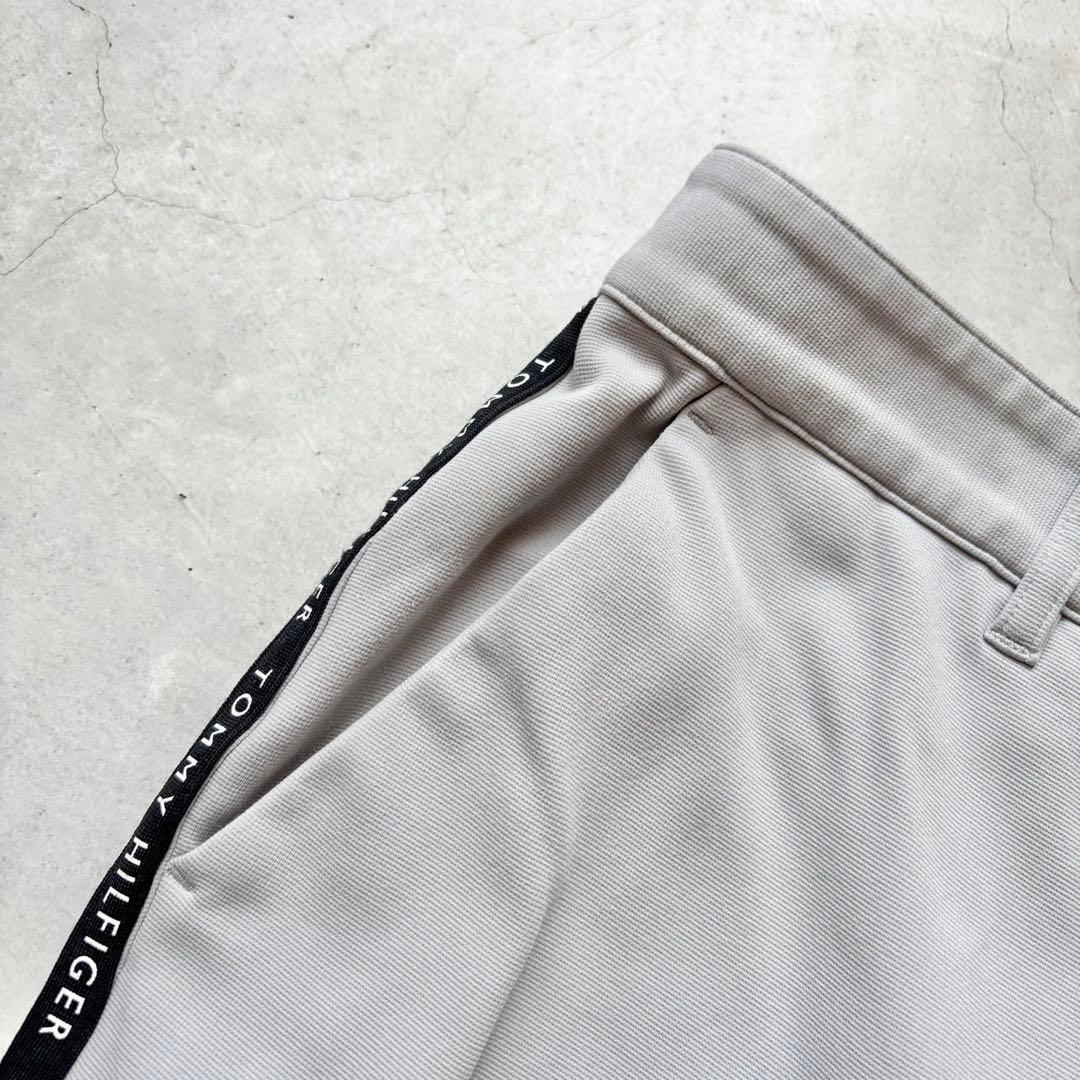   GOLF 3Dテーパードパンツ 裏起毛 ロゴテープ