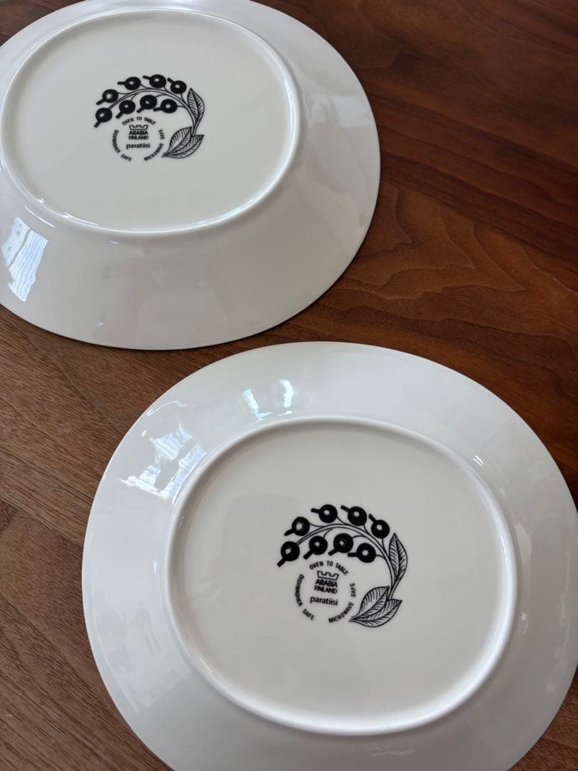 ARABIA パラティッシ　オーバルプレート2枚セット