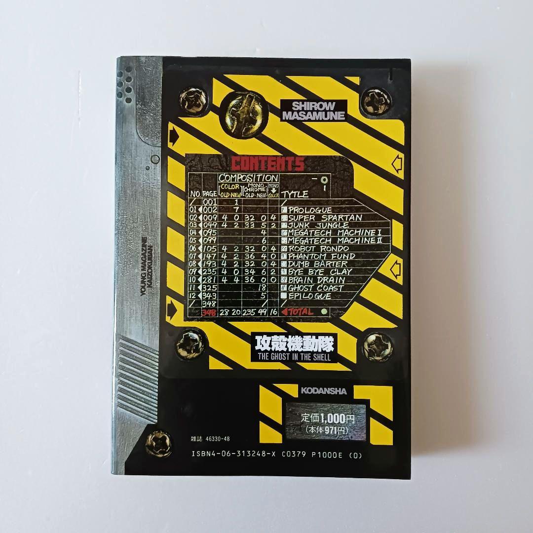 【初版】ハガキつき　攻殻機動隊 THE GHOST IN THE SHELL