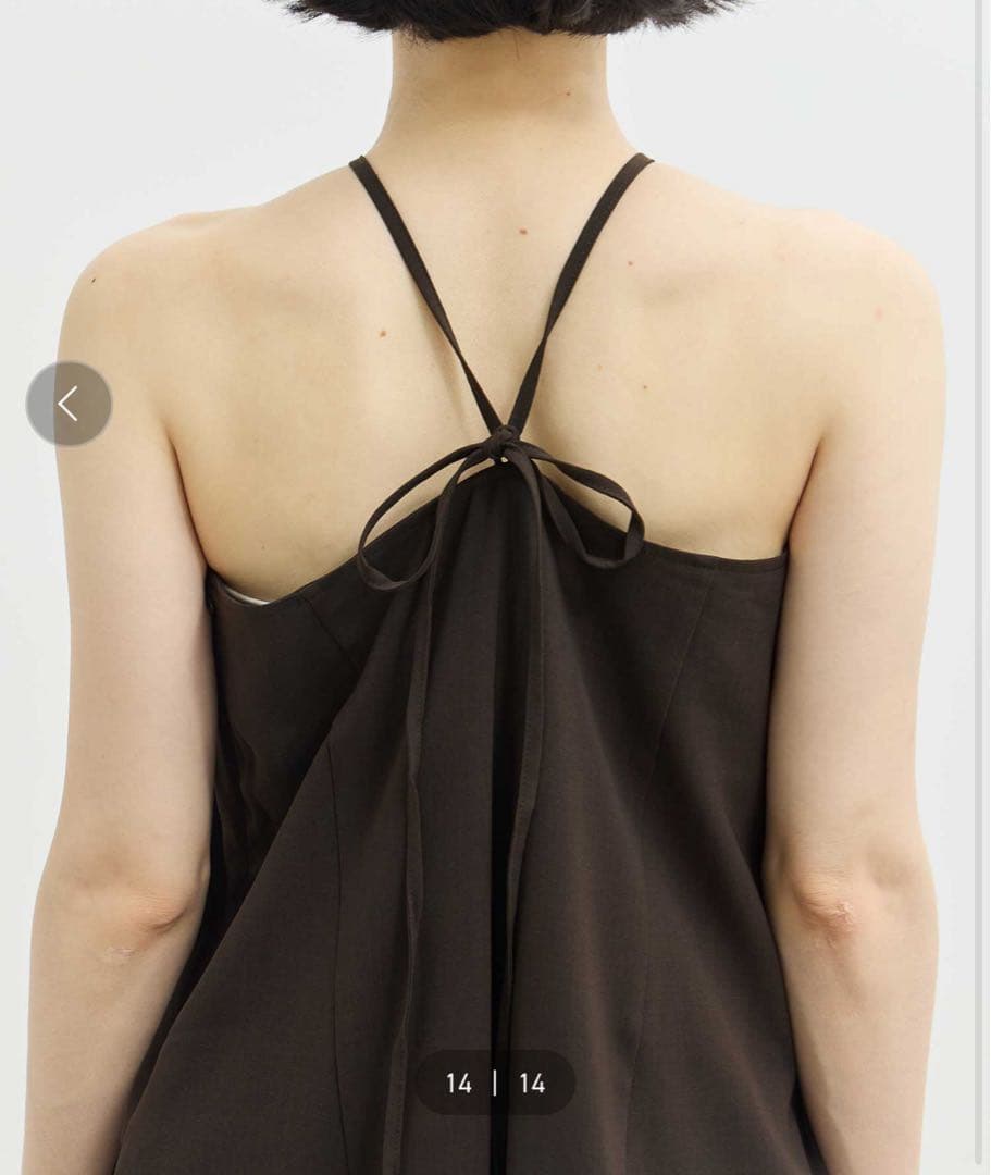 【louren】drape wide all in one M