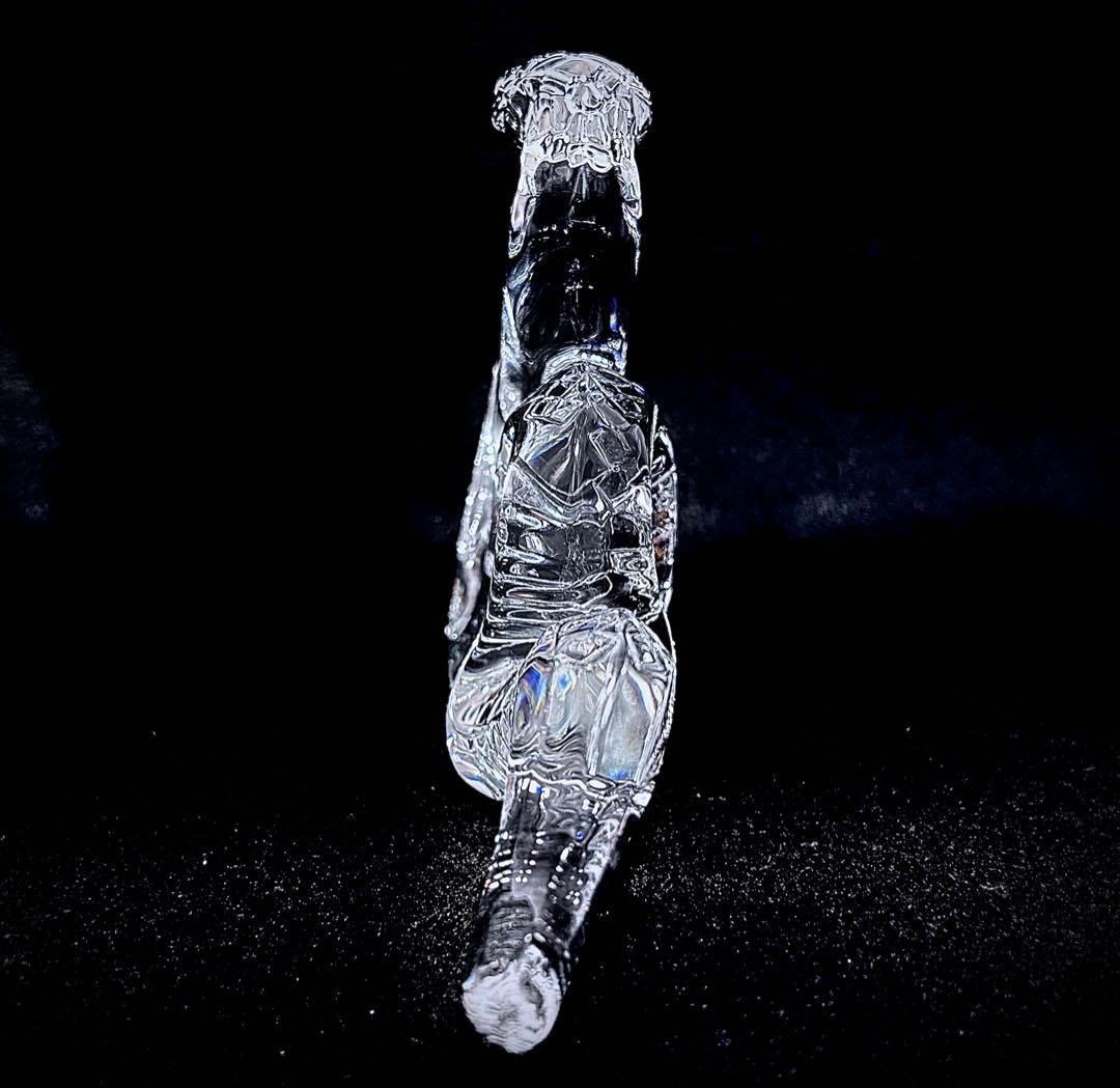 バカラ クリアクリスタル オーナメント 蛇 ヘビ 巳 干支　美品