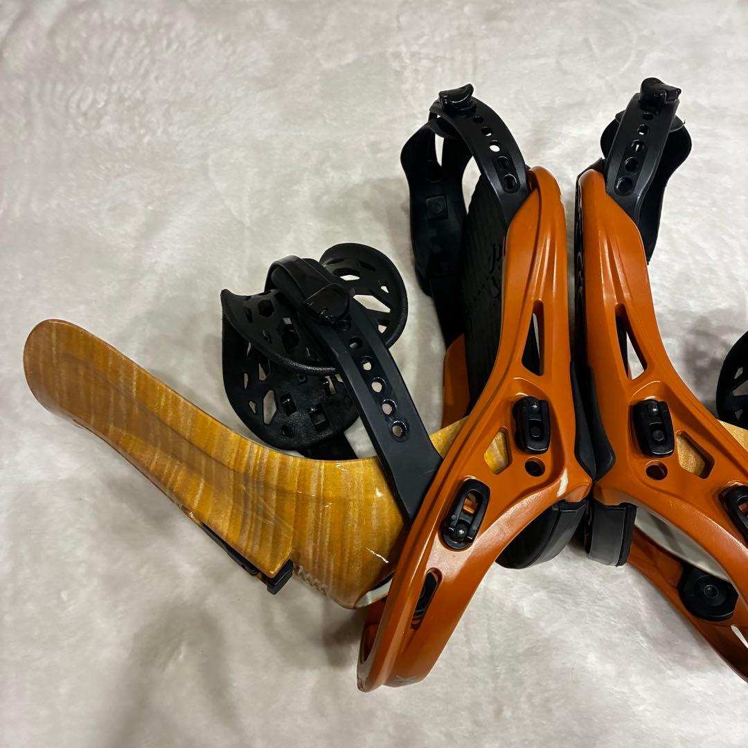 FLUX GX ビンディング sサイズ ブラック オレンジ レディース