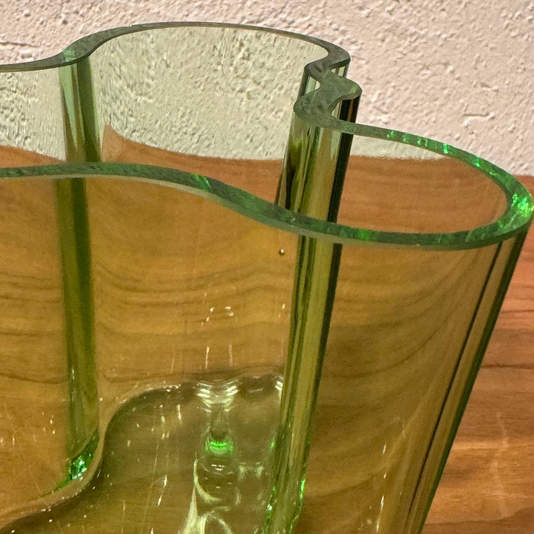  Aalto vase 95mm アップルグリーン