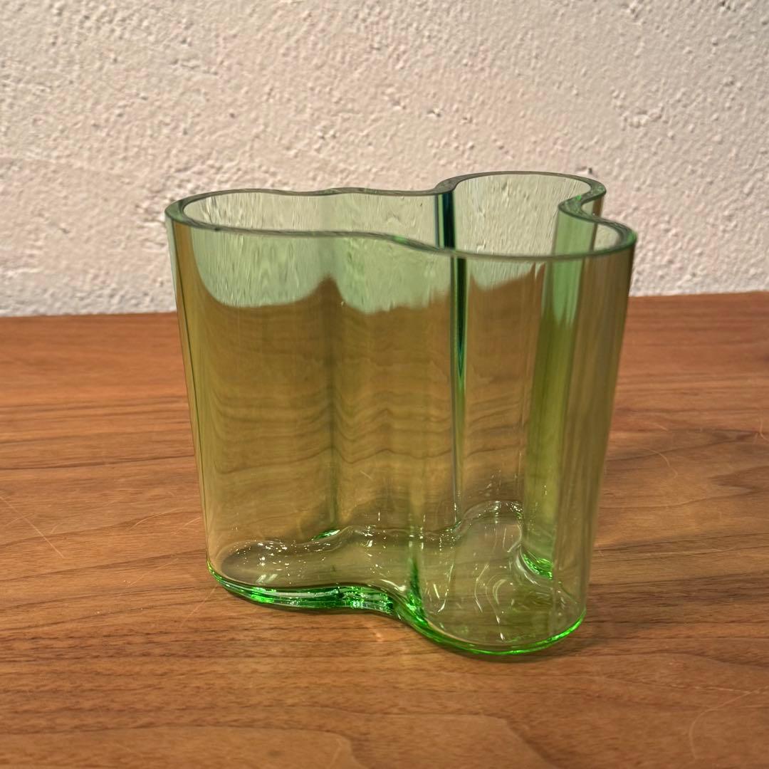  Aalto vase 95mm アップルグリーン