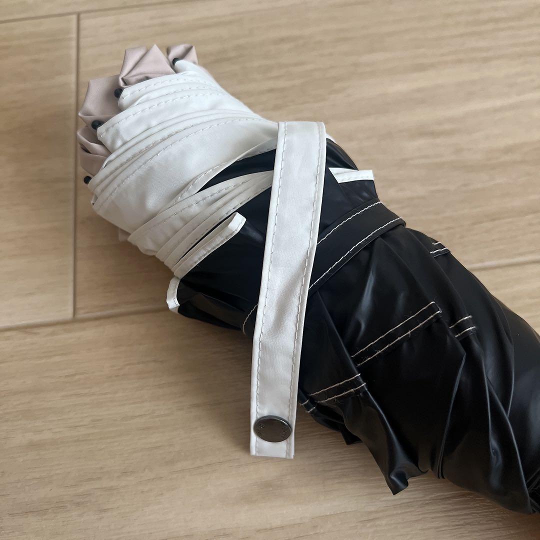 【美品】芦屋ロサブラン　RoseBlanc 日傘　3段折り