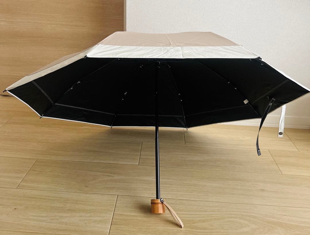 【美品】芦屋ロサブラン　RoseBlanc 日傘　3段折り