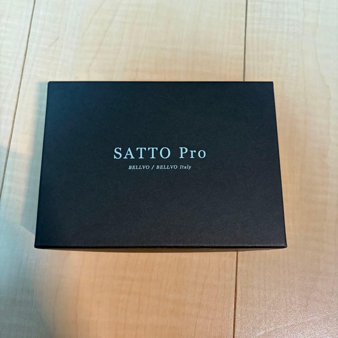 SATTO Proコンパクト財布 ダークブラウン マクアケ