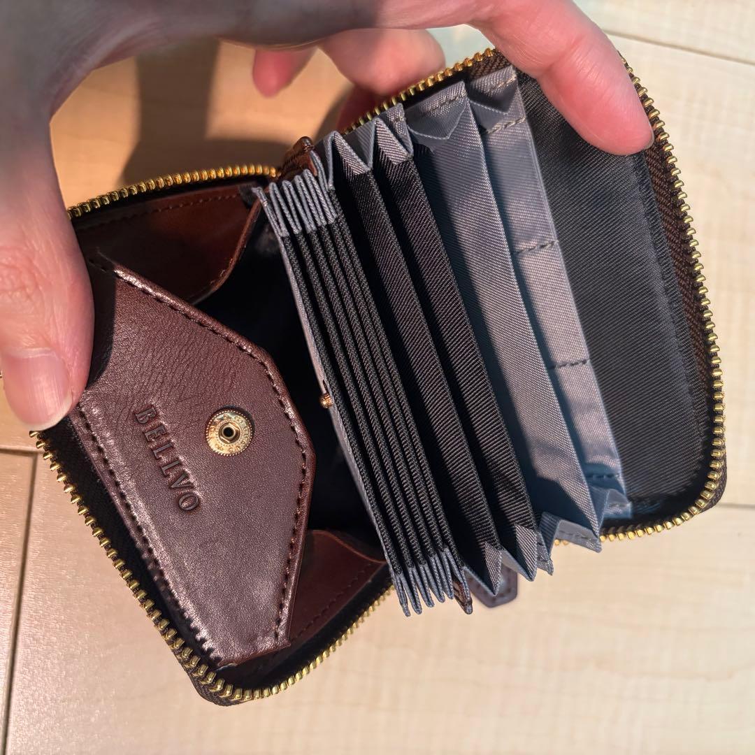 SATTO Proコンパクト財布 ダークブラウン マクアケ