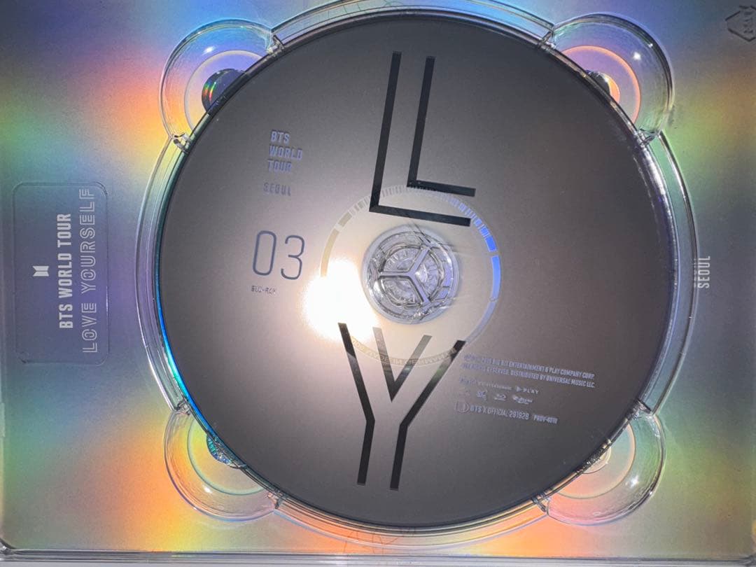 BTS Loveyourself BluRay テテ テヒョン トレカ