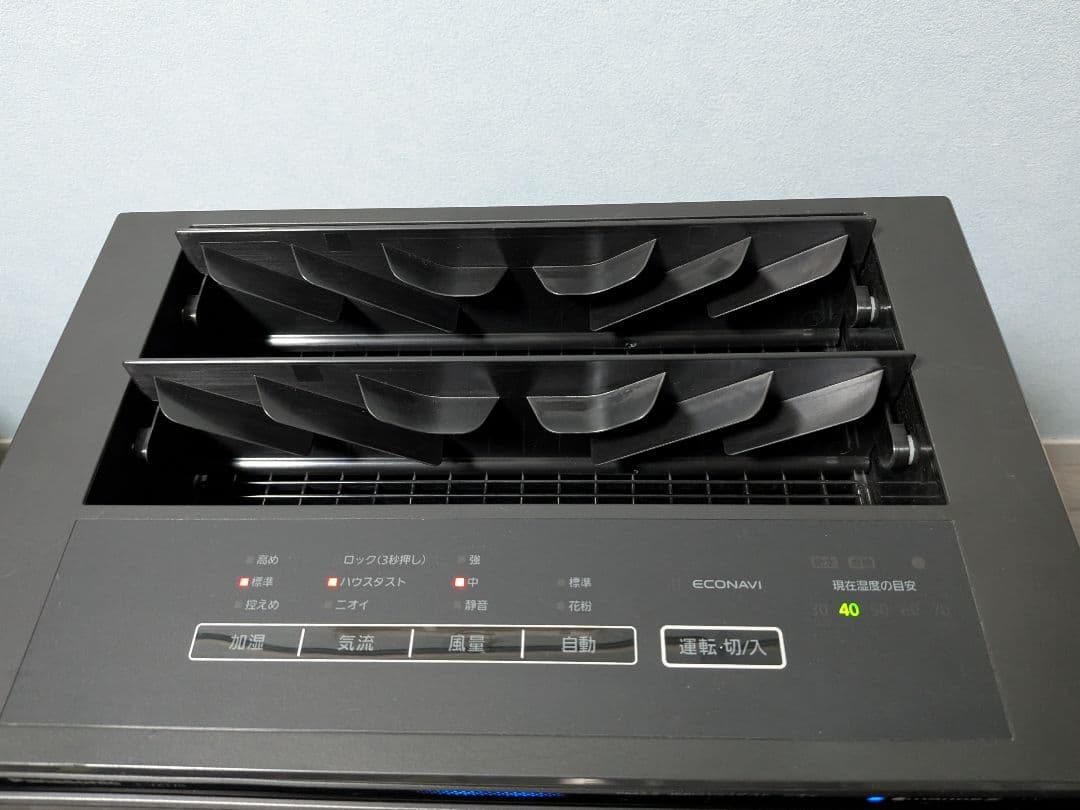 Panasonic 加湿空気清浄機 F-VXT70 ナノイーX 木目調