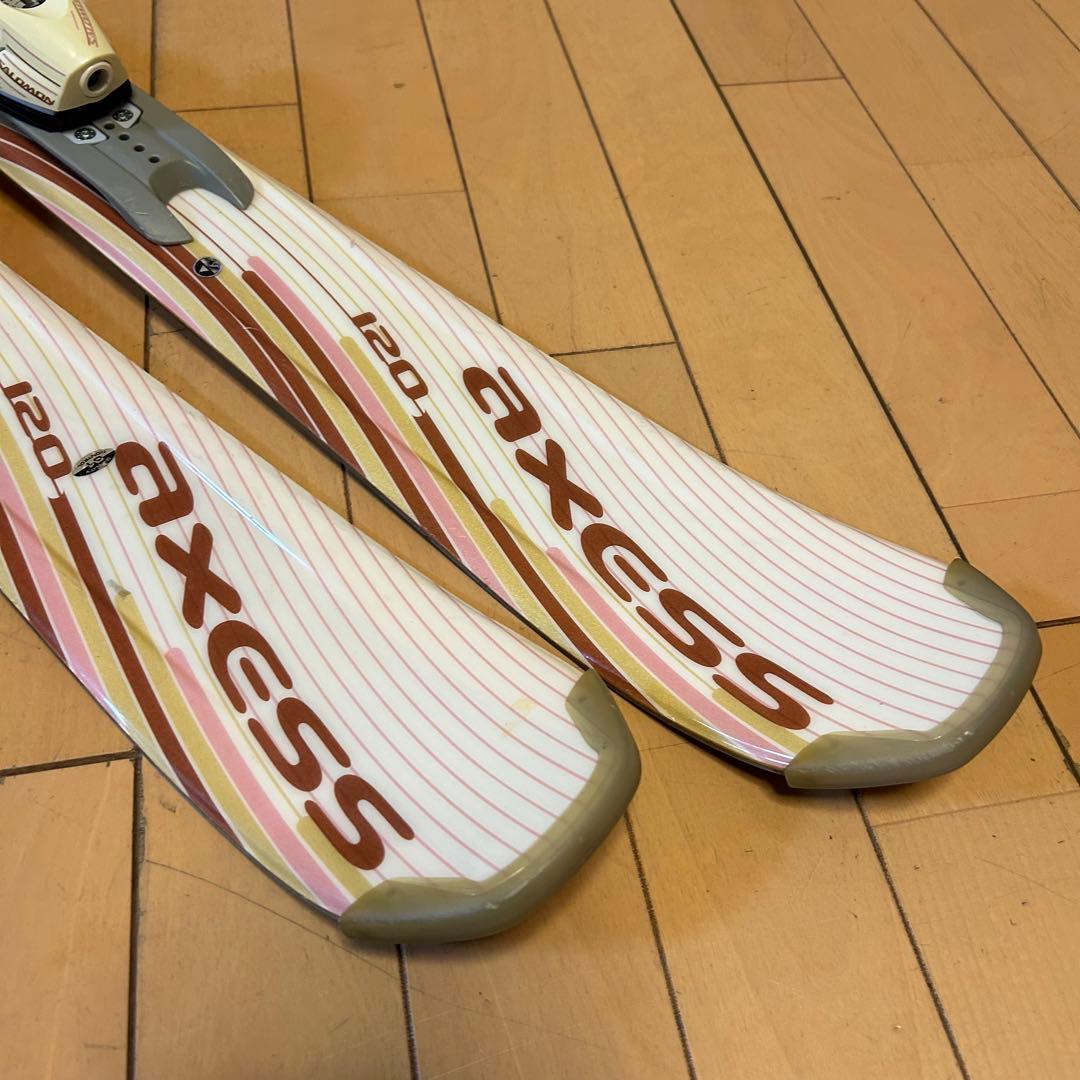 ◇美品◇ SALOMON AXCESS 120cm ミッドスキー　サロモン