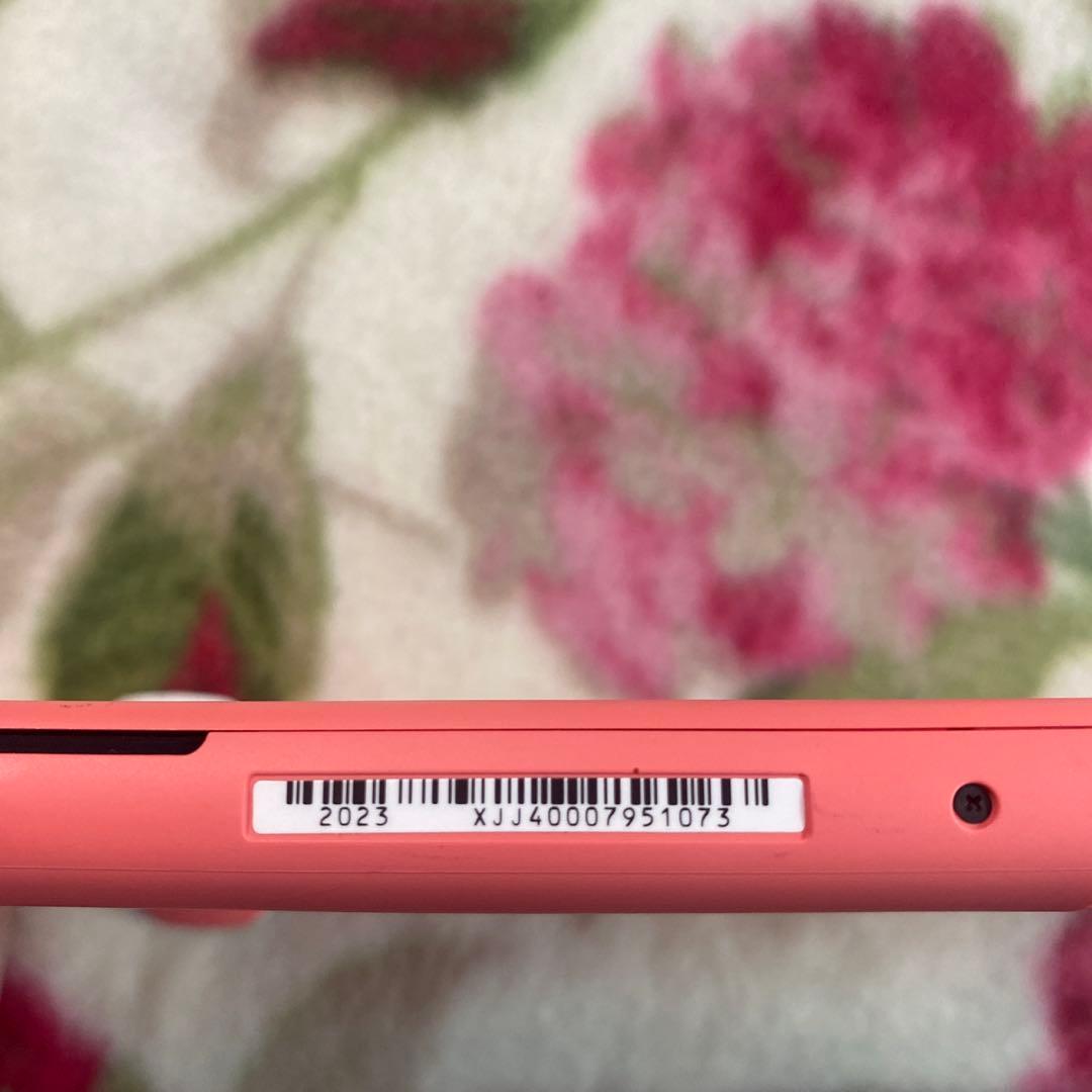 t.。Nintendo Switch Lite コーラルピンク　ケースセッ