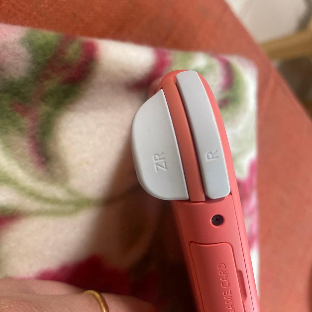 t.。Nintendo Switch Lite コーラルピンク　ケースセッ