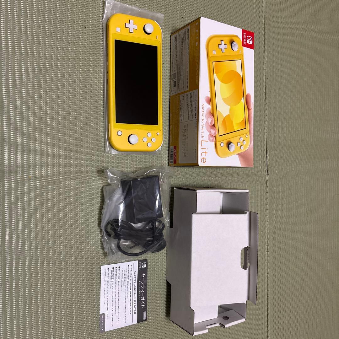 Nintendo Switch Lite イエロー 本体　箱付き