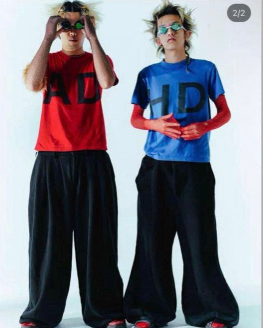 dinoworks new egg trousersディノワークス パンツ S