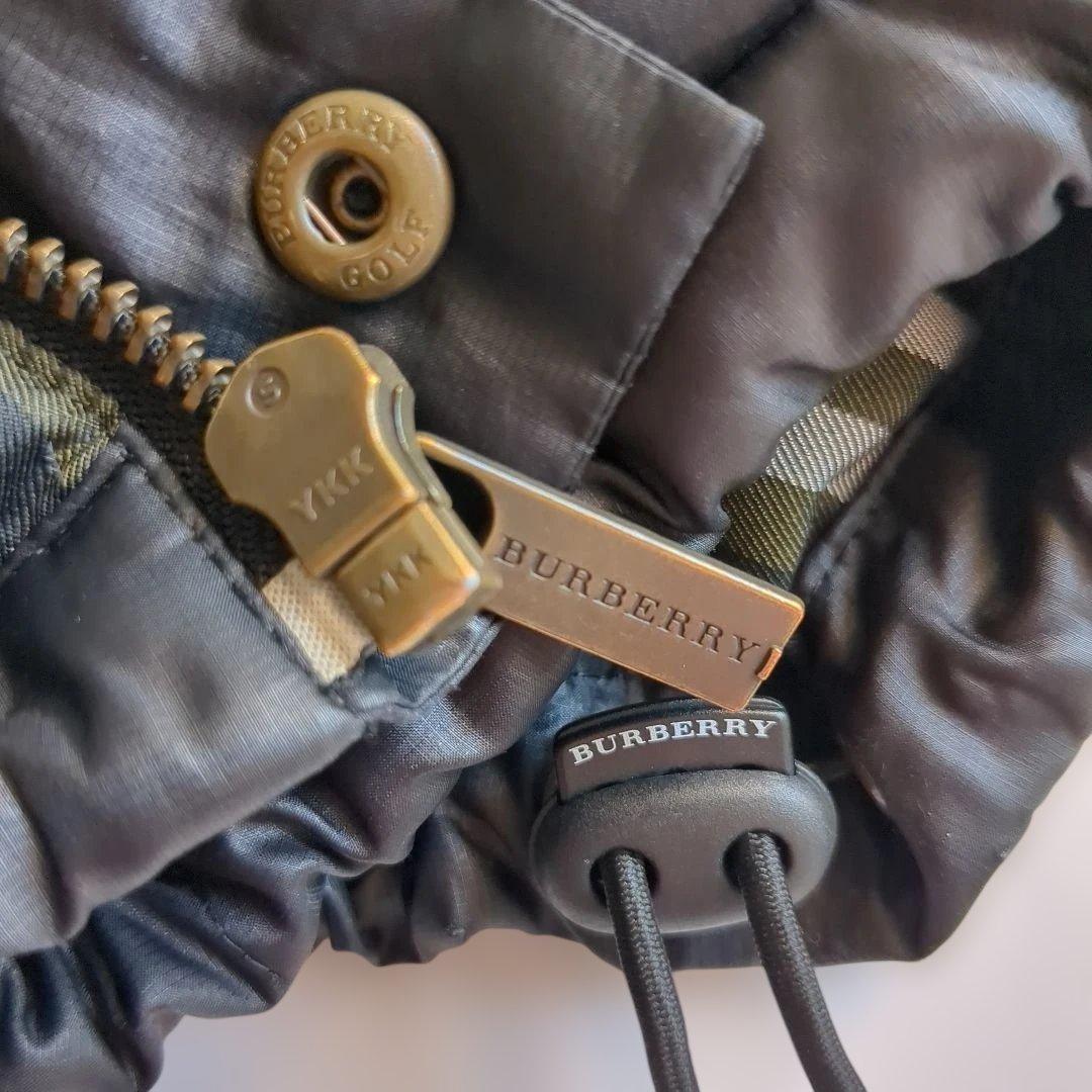 極美品★大きいサイズ LL★バーバリーズゴルフ ダウンベスト ノバチェック