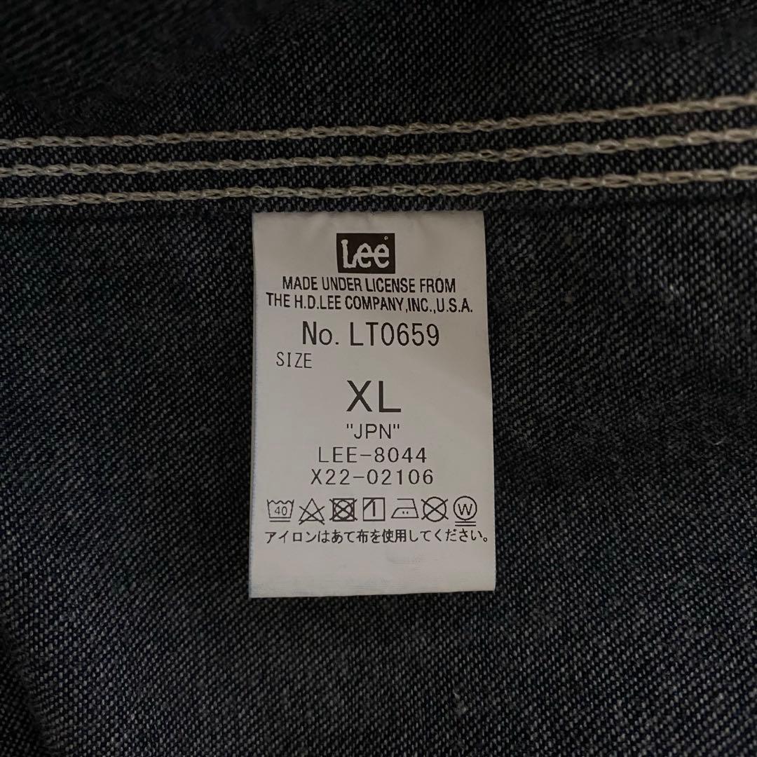 【美品】Lee 濃紺　91-j デニム カバーオール