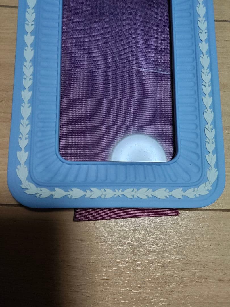 ウェッジウッド(ペールブルー)　ピクチャーフレーム　写真立て