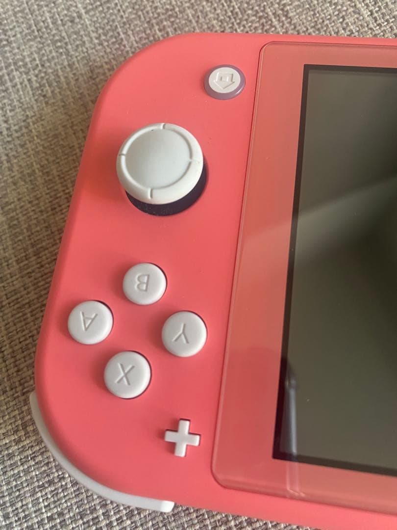 「Nintendo Switch Lite ピンク 箱　充電器付き