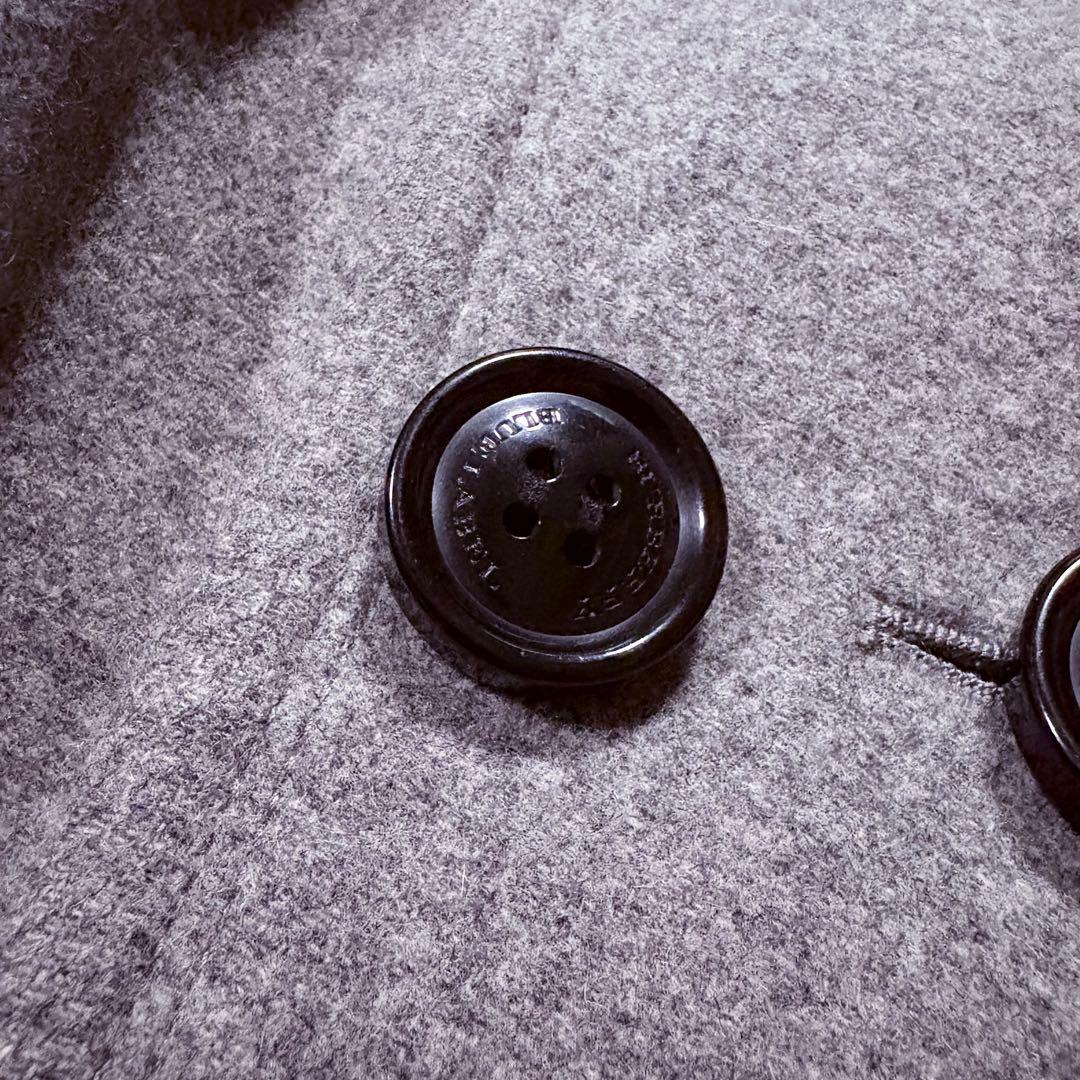 バーバリー ブルーレーベル アンゴラ ウール ベルテッドコート Aライン