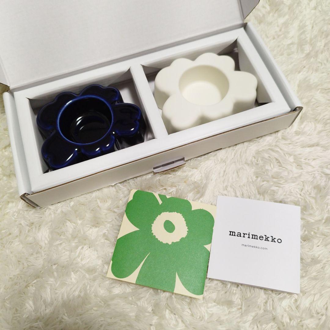 marimekko Unikko 60th キャンドルホルダー 2個セット