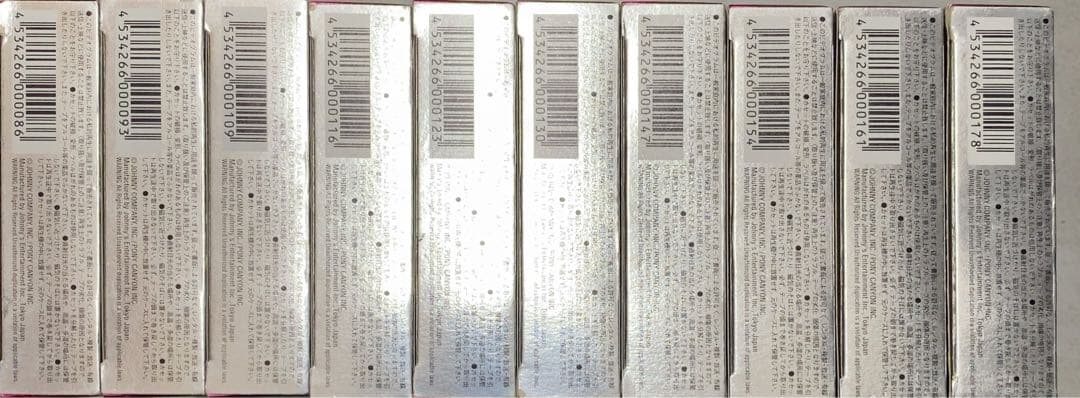 少年隊/PLAYZONE ‘86~’95 VHSテープ10本まとめてセット