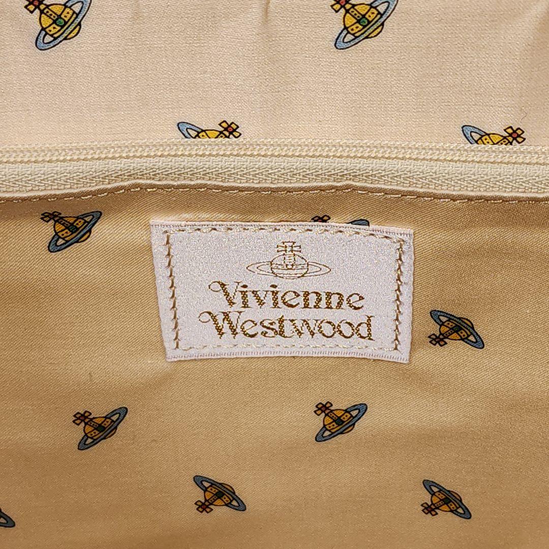 ヴィヴィアンウエストウッド ビジネスバッグ オーブチャーム 金オーブ A4可 黒