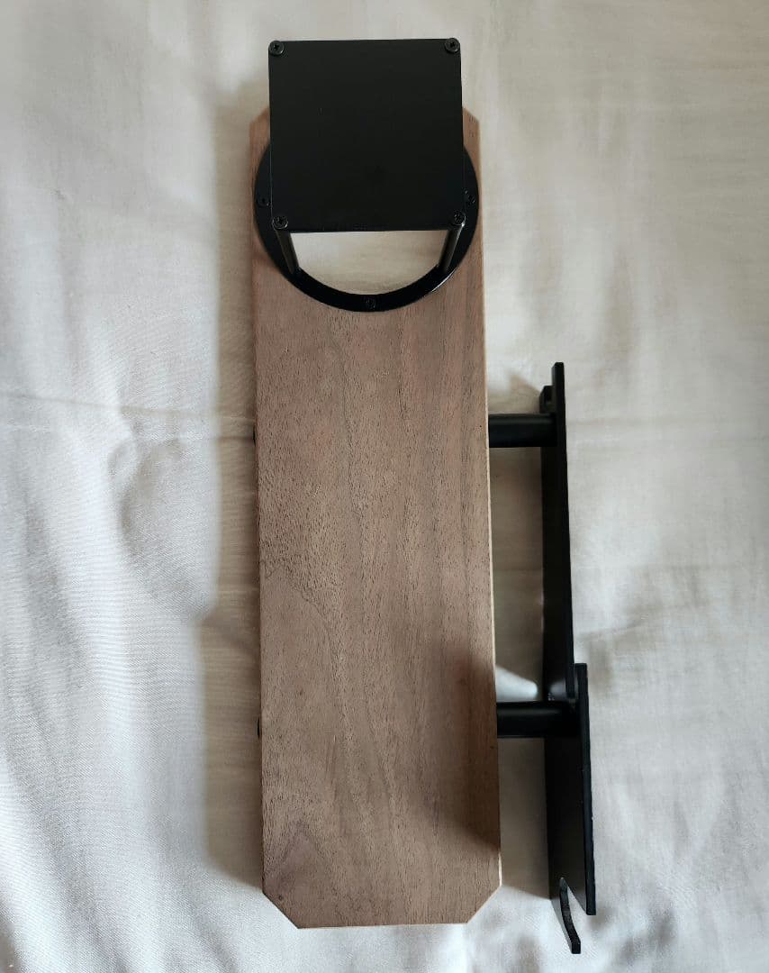 INAVANCE ONES TABLE ウォールナット・アルマイト黒