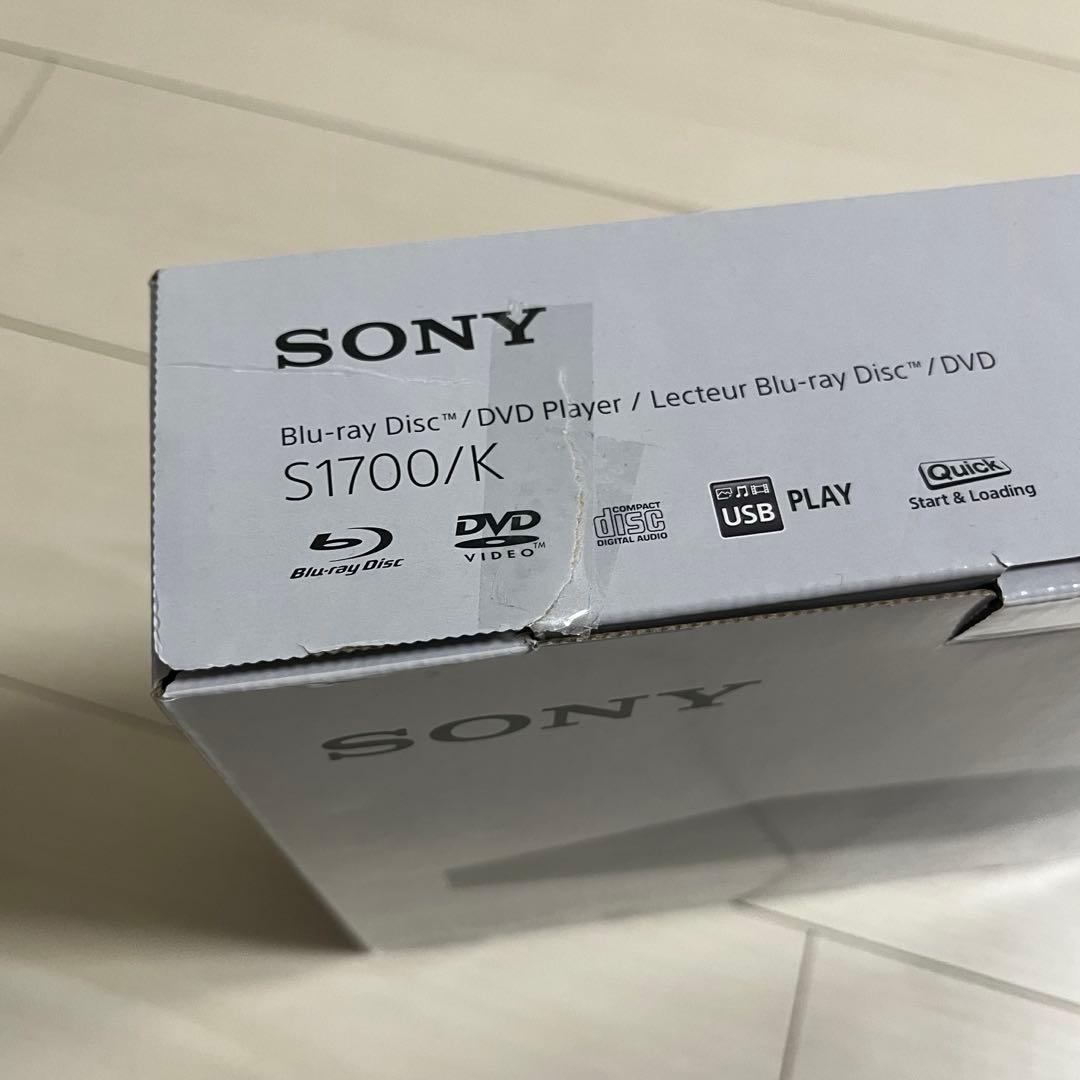 ソニーブルーレイ＆DVDプレーヤー［再生専用］ブラック BDP-S1700 K