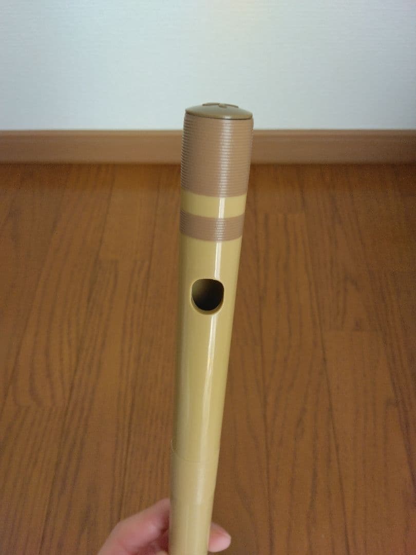 【メル99093】 日音　プラスチック篠笛　7穴　7本調子　10本セット