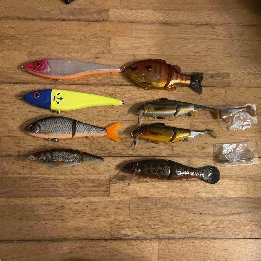 中古ルアー　ビッグベイトルアー セット