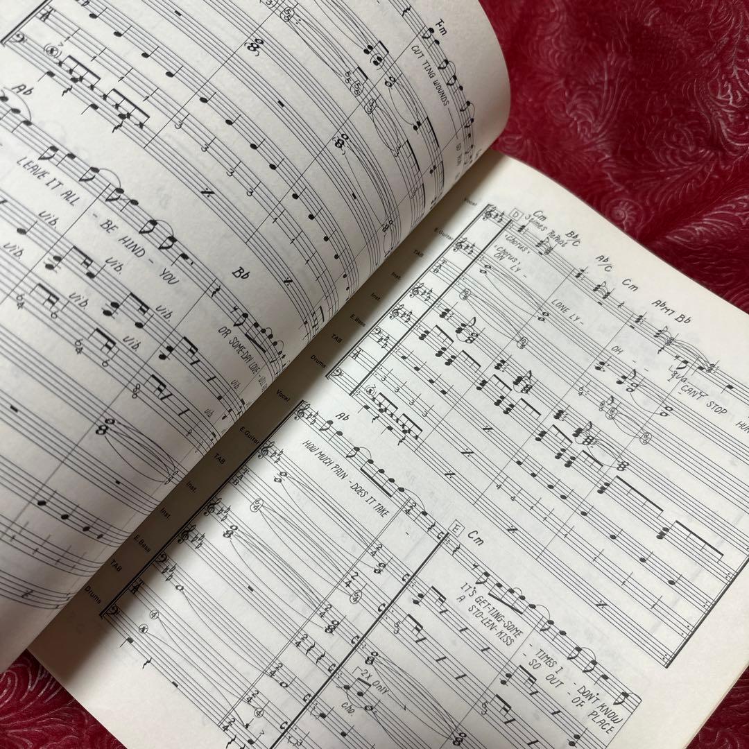 【入手困難】　BON JOVI・バンドスコア「7800ファーレンハイト」＆ベスト