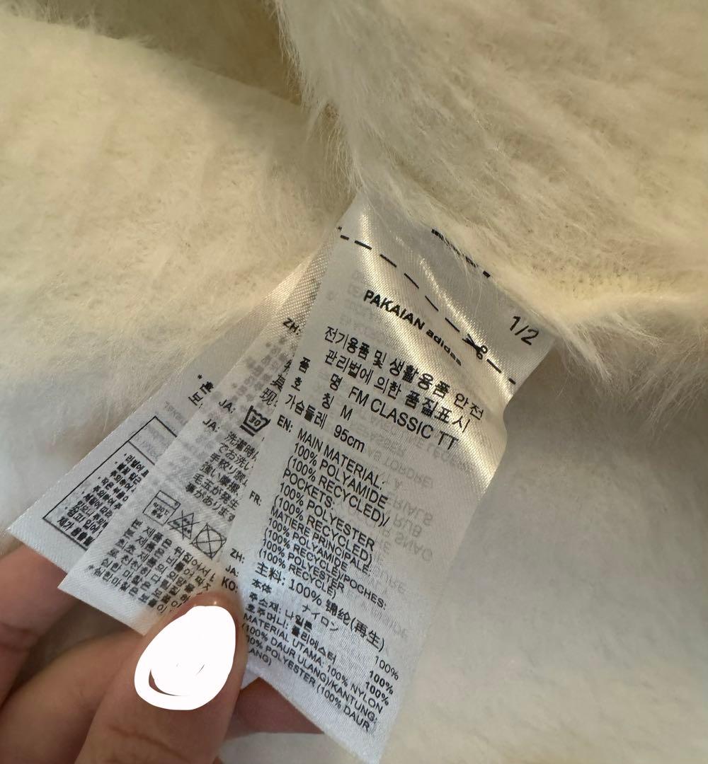 【完売品】adidas フェイクモヘヤ クラシック トラックトップMサイズ