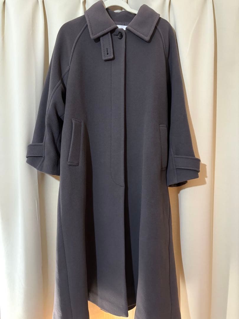 FRAY.IDフレイ アイディー　バルマカンロングコート 0 モカ