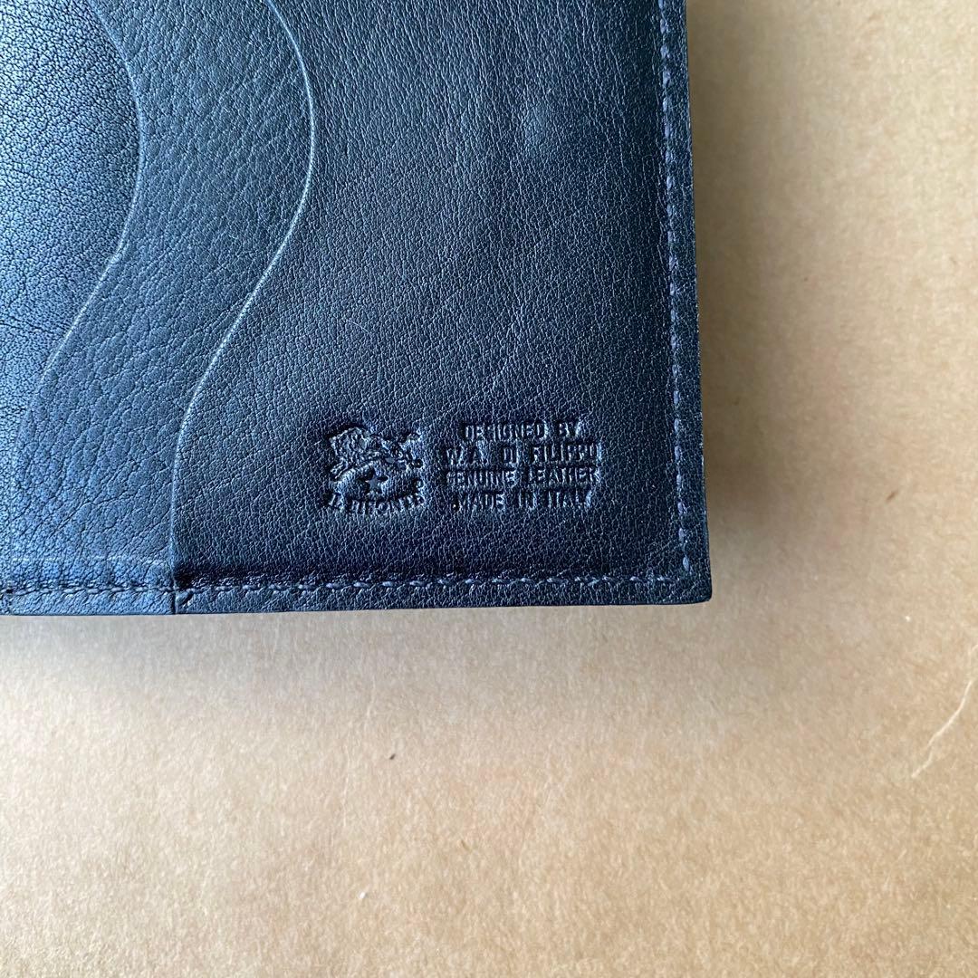 折り財布　ミニ財布　三つ折り財布　ケース　小銭入れ　ブラック