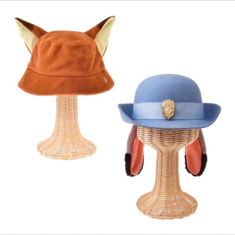 【2個セット】ジュディ ニック 帽子 ズートピア ディズニーストア