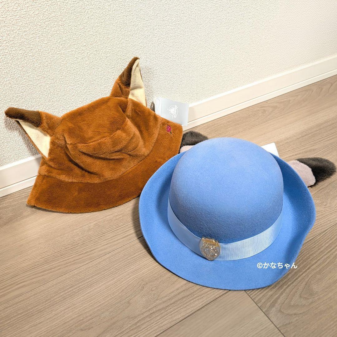 【2個セット】ジュディ ニック 帽子 ズートピア ディズニーストア