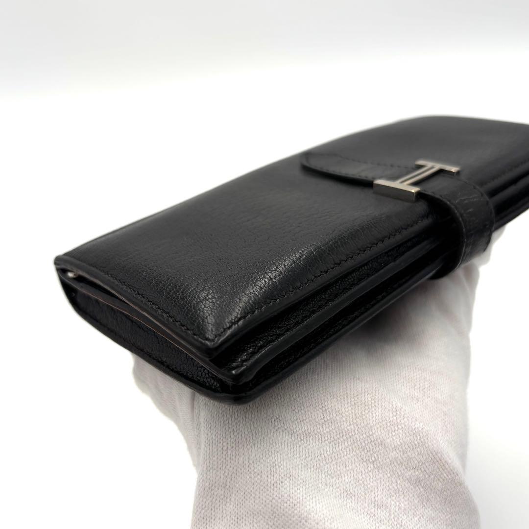 美品✨HERME エルメス 長財布 ベアン スフレ Ｏ刻印