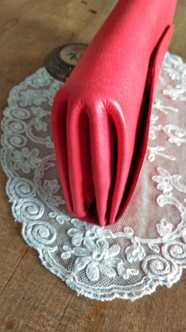 【新品未使用】限定品　ダマスキーナ　ヴィンテージレザー　ウォレット　長財布