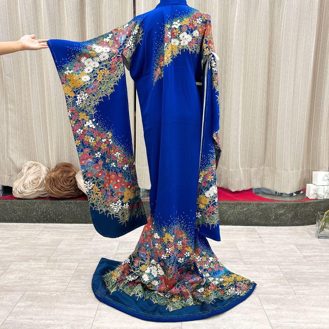 振袖　引き振袖　花嫁　成人式にも　昭和レトロ