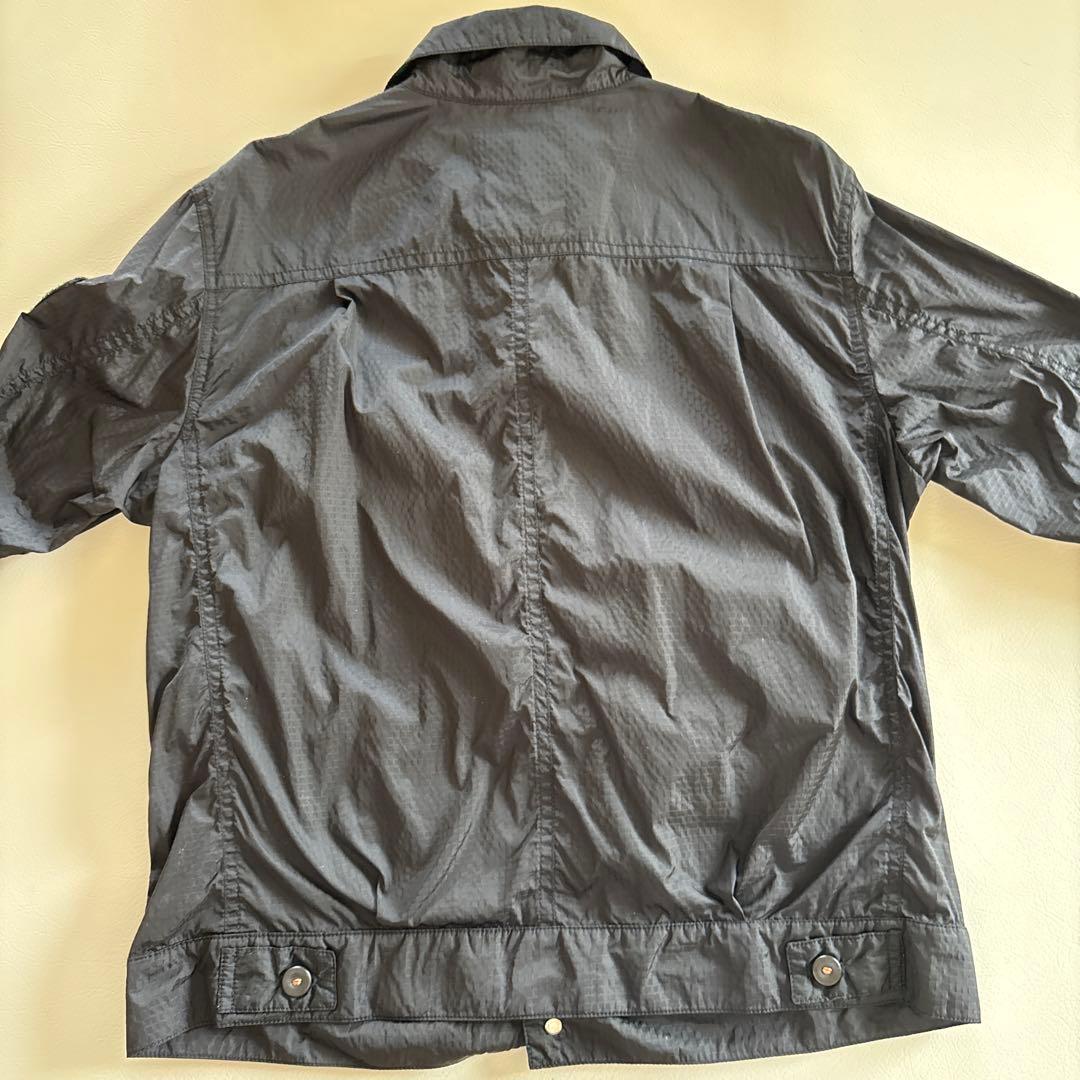 【お値下げ】TATRAS☆ナイロンジャケット☆ブラック☆メンズSサイズ