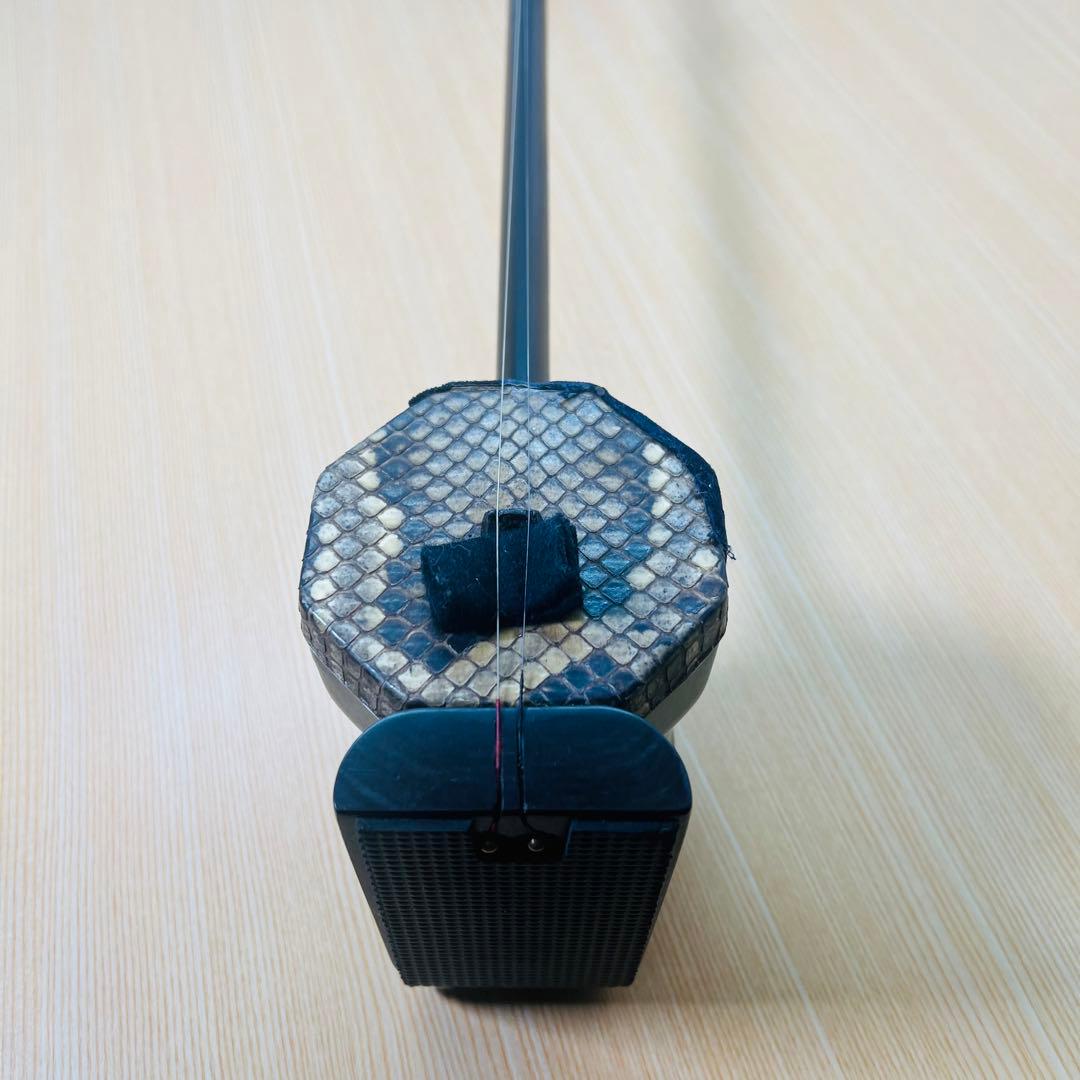 黒檀二胡 宋廣寧製 ケース付き　高級　ニ胡