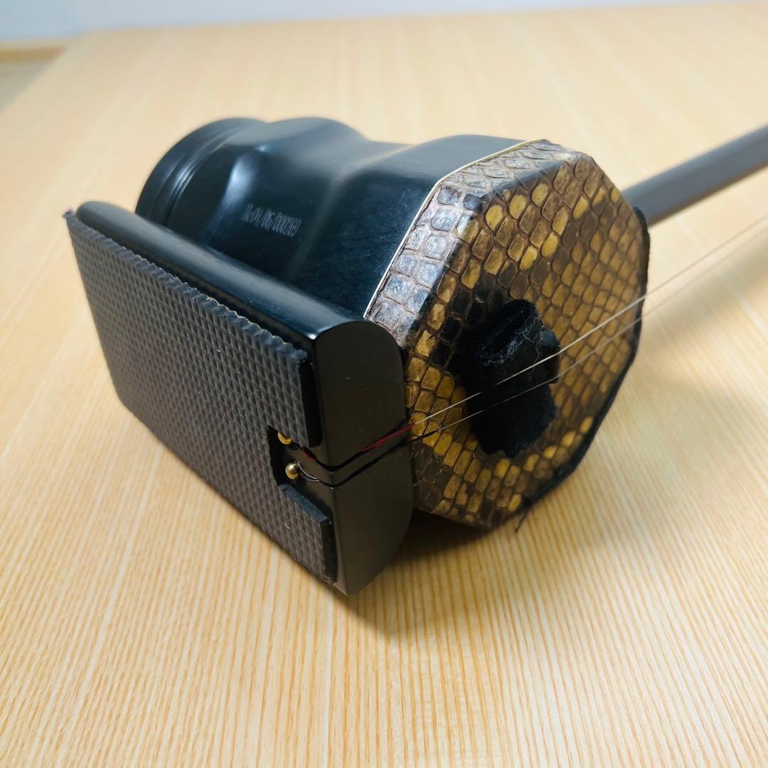 黒檀二胡 宋廣寧製 ケース付き　高級　ニ胡