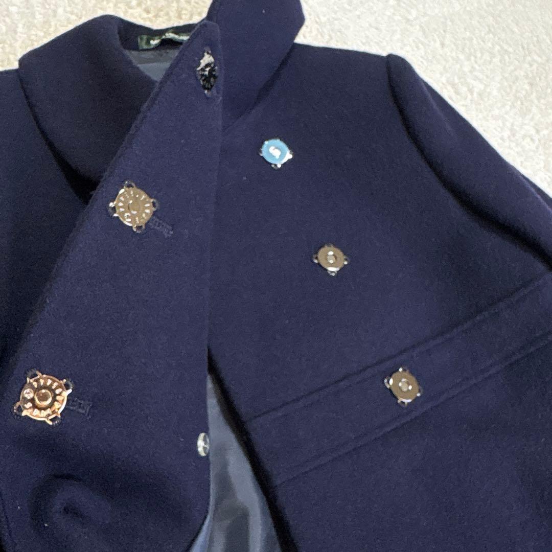 未使用級✨ミキハウス　MIKI HOUSE 120cm ウール　モッサーコート